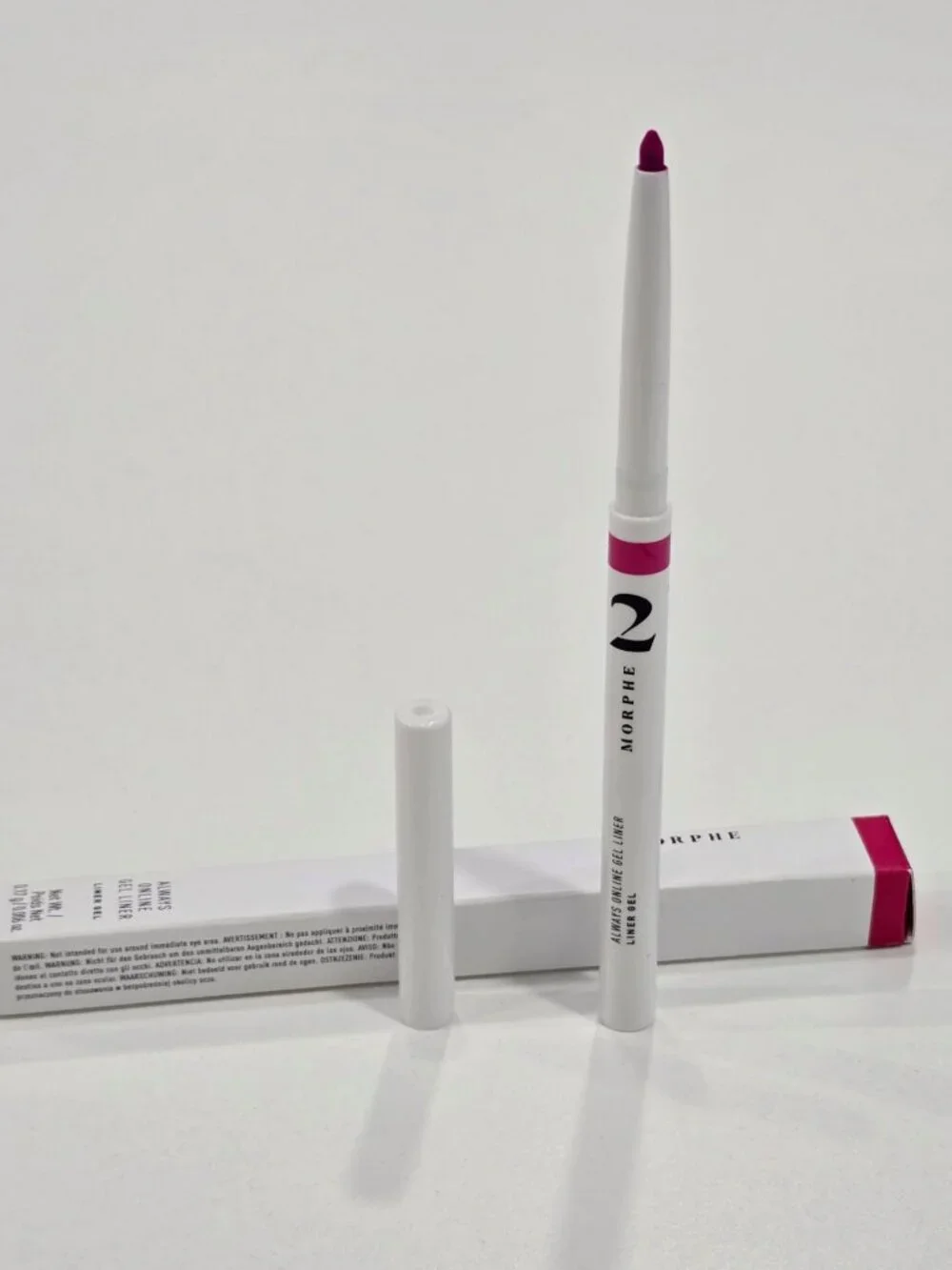 Morphe ✦ Always Online Gel Liner Fierce Fuchsia ✦ Ultra‑Creamy Retractable 0.17g